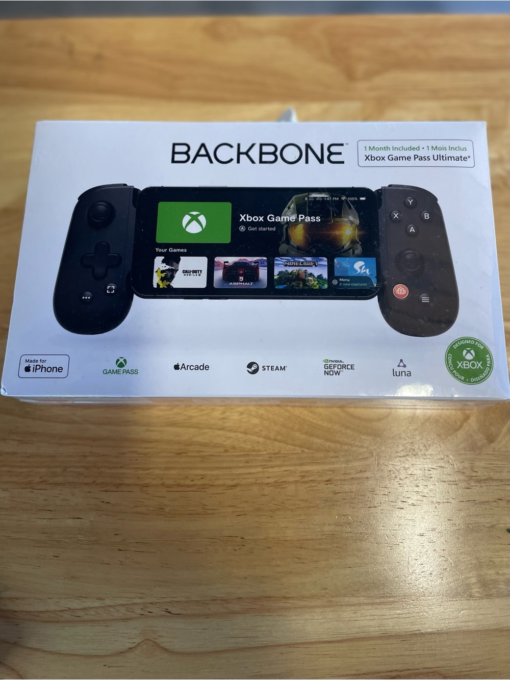 One Mobile Gaming Controller for iPhone - Black